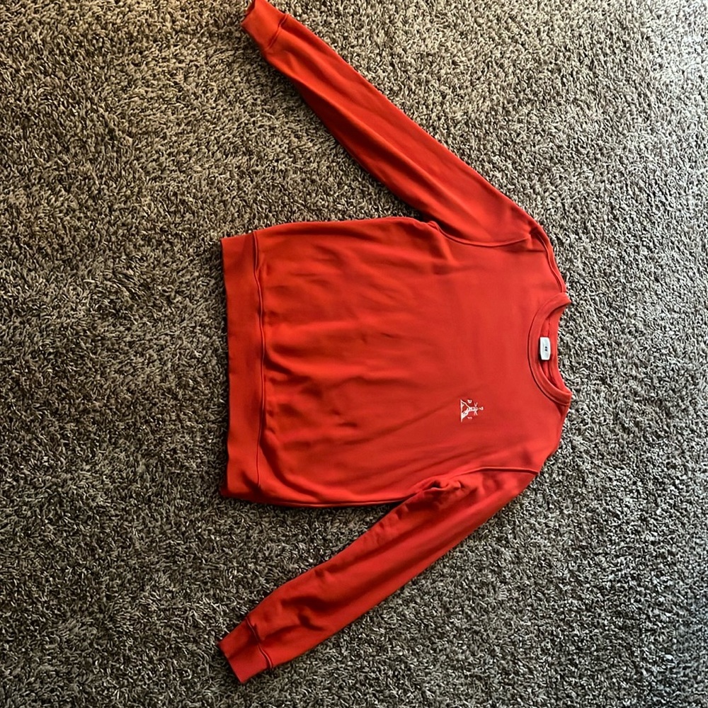 H&M orange reddish sweatshirt